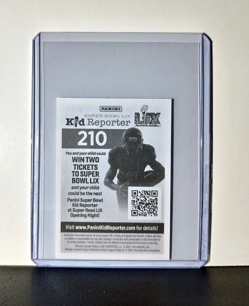 Travon Walker 2024 Panini NFL Sticker #210 Jacksonville Jaguars