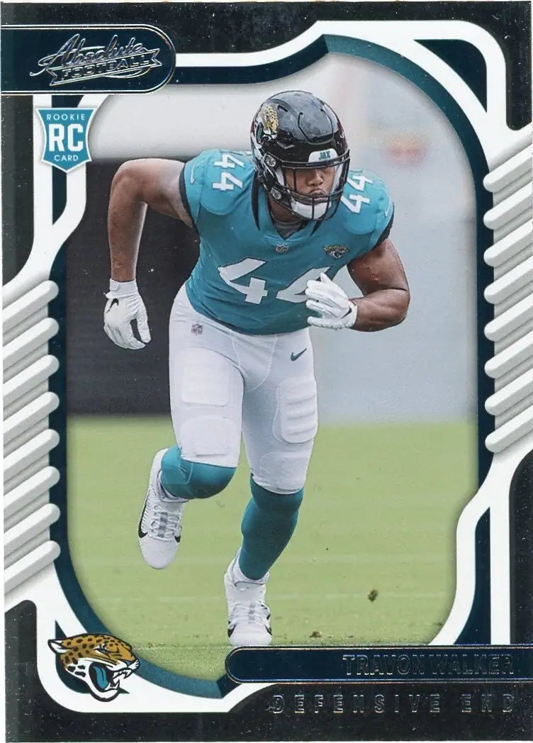 Travon Walker Rookie 2022 Panini Absolute #125 Jacksonville Jaguars Football Car - Football Card Single