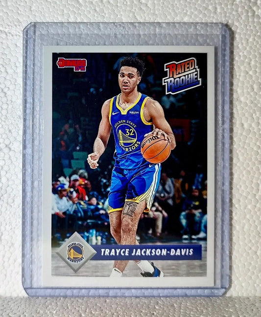 Trayce Jackson-Davis 2023-24 Panini NBA #14 Rated Rookie Retro Warriors 1/715 - Basketball Card Single