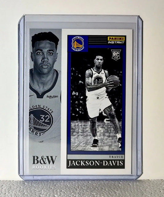 Trayce Jackson-Davis 2023-24 Panini NBA #16 Black and White Rookies Card 1/326 - Basketball Card Single