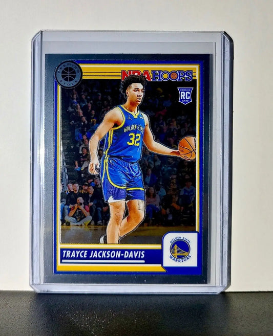 Trayce Jackson-Davis 2023-24 Panini Premium Stock NBA Hoops #68 Rookie Warriors - Basketball Card Single