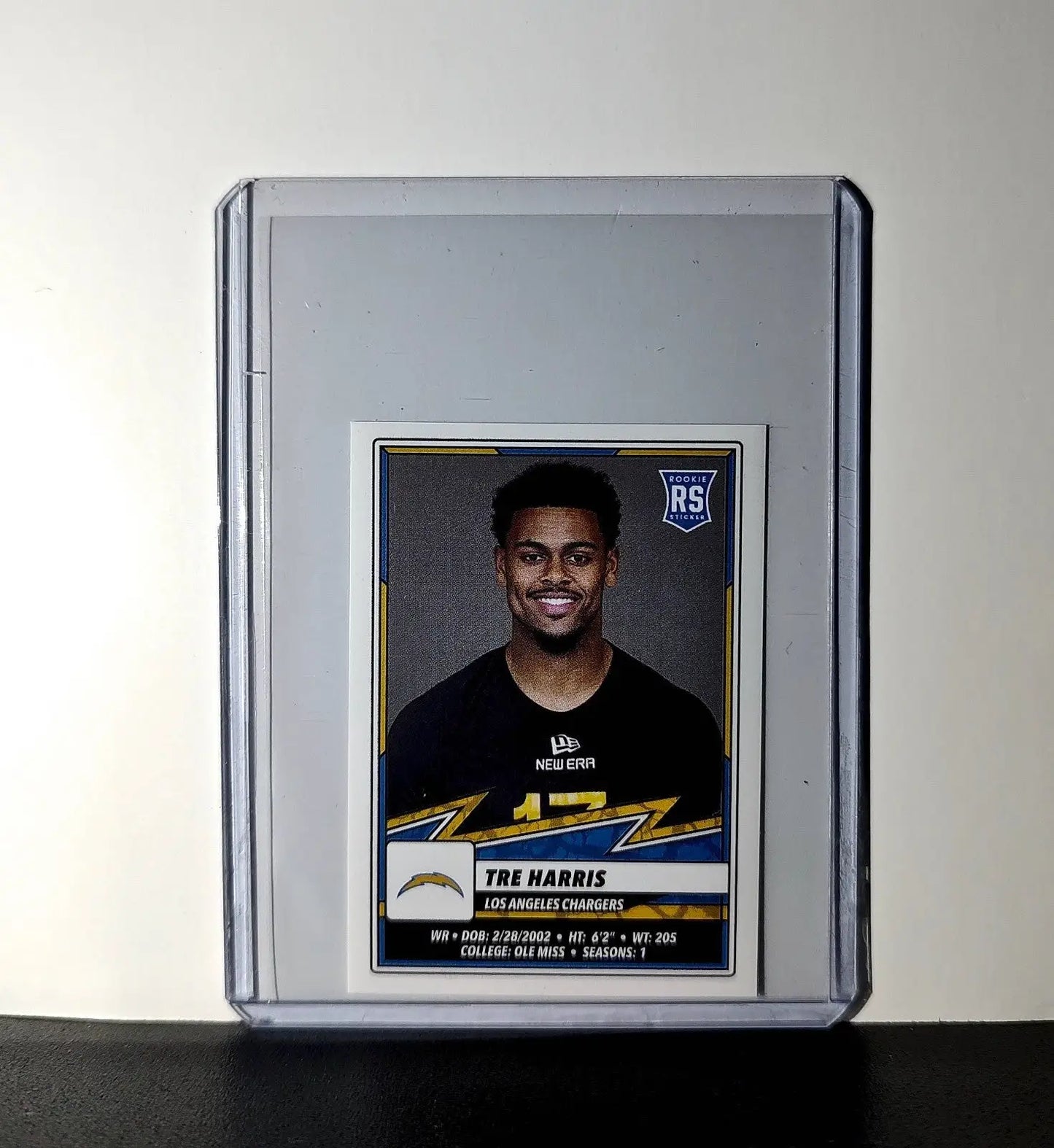 Tre Harris Rookie 2025 Panini NFL #285 Sticker Chargers
