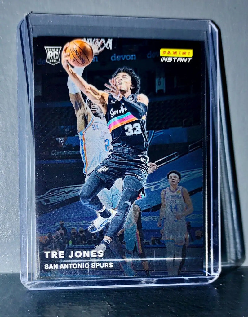 Tre Jones Rookie Spotlight 2020-21 Panini NBA #33 Basketball Card 1 of 1397 - Basketball Card Single
