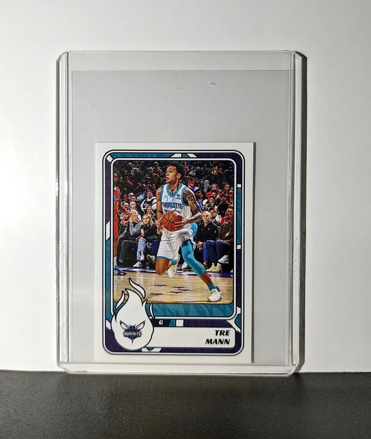 Tre Mann 2024-25 Panini NBA #143 Sticker Card Charlotte Hornets - Basketball Card Single