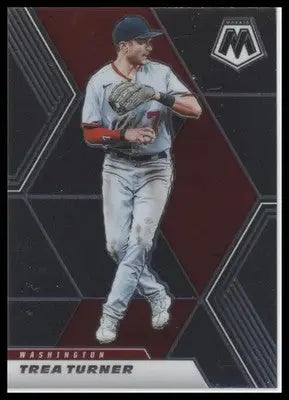 Trea Turner 2021 Panini Mosaic #22 Washington Nationals - Baseball Card Single