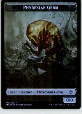 Treasure // Phyrexian Germ Token - Modern Horizons 2 - 21 // 3 - Foil NM Magic - Magic Card Single