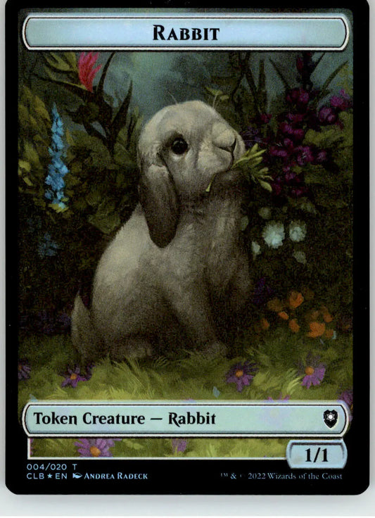 Treasure // Rabbit Token - Commander Legends: Baldur’s Gate - 17 // 4 - Foil NM - Magic Card Single