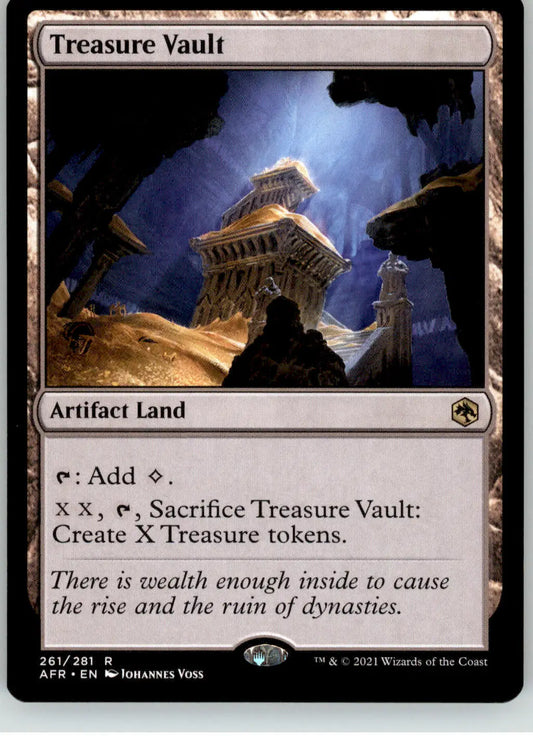 Treasure Vault - Adventures in the Forgotten Realms - 261 - NM Magic - Magic Card Single