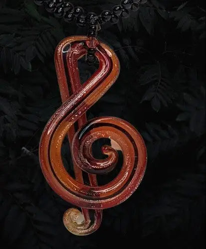 Treble Clef Handmade 20’’ choker necklace - General Merchandise