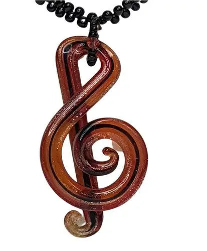 Treble Clef Handmade 20’’ choker necklace - General Merchandise