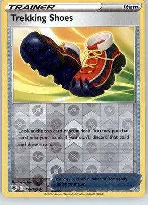 Trekking Shoes - Astral Radiance - 156/189 - Reverse Holo LP Pokemon - Pokémon Card Single