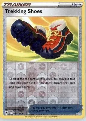 Trekking Shoes - SWSH10: Astral Radiance - Reverse Holo LP - #156/189 - Pokémon Card Single