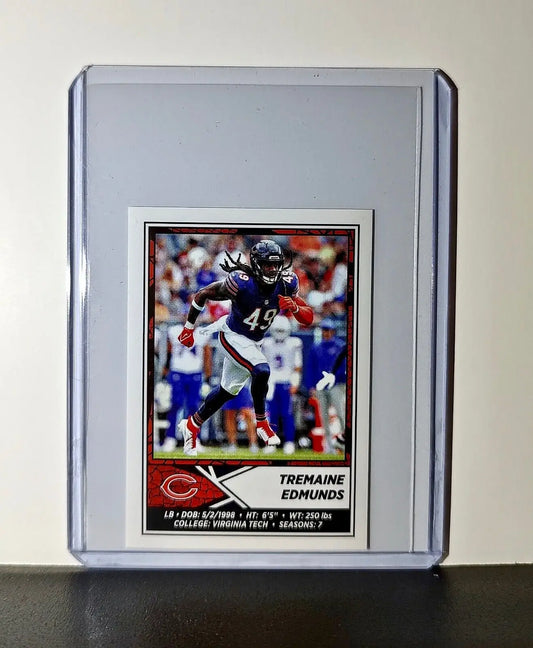 Tremaine Edmunds 2024 Panini NFL Sticker #371 Chicago Bears - Football Card Single