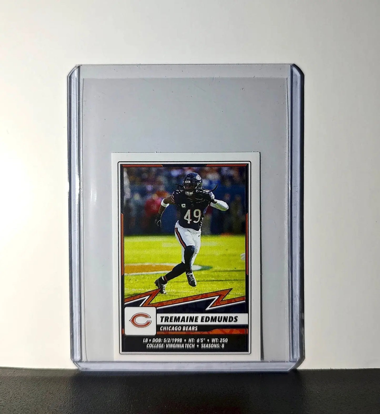 Tremaine Edmunds 2025 Panini NFL #368 Sticker Chicago Bears