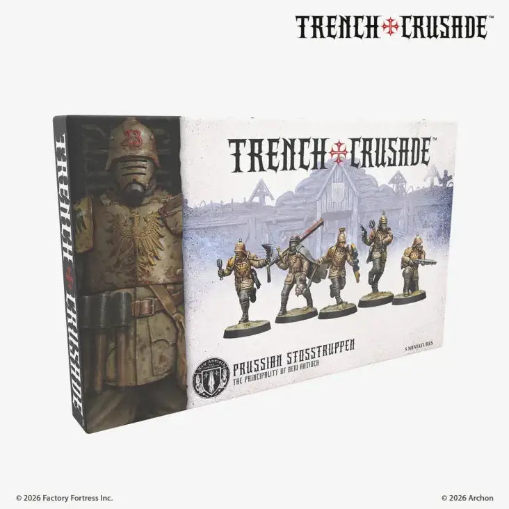 Trench Crusade: New Antioch - Prussian Stosstrupen - Miniatures - Trench Crusade