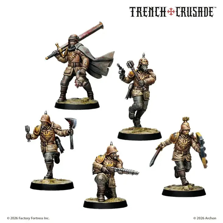 Trench Crusade: New Antioch - Prussian Stosstrupen - Miniatures - Trench Crusade