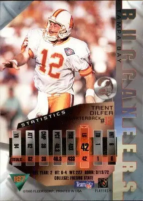 Trent Dilfer - 1995 Fleer Metal - #187 - Football - Football Card Single