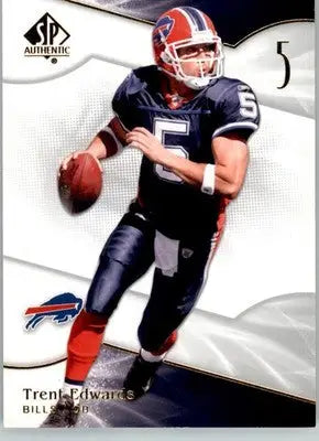 Trent Edwards - 2009 SP Authentic - #15 - Football - Football Card Single