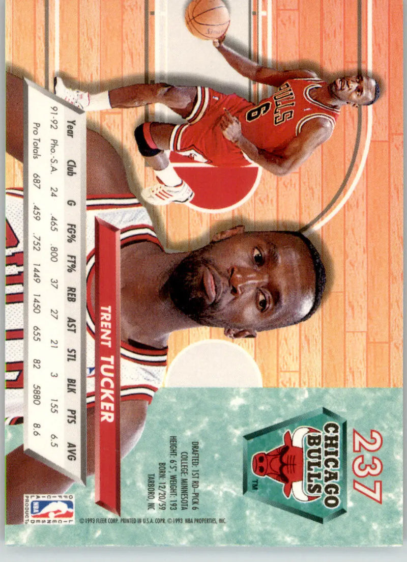 Trent Tucker - 1992-93 Ultra - #237 - Basketball - Basketball Card Single