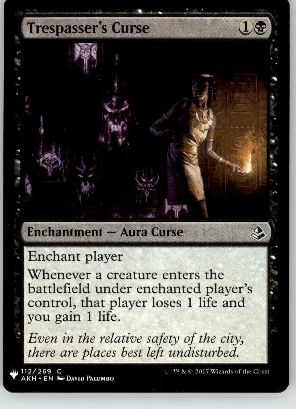 Trespasser’s Curse - Amonkhet - 112 - NM Magic: The Gathering - Magic Card Single