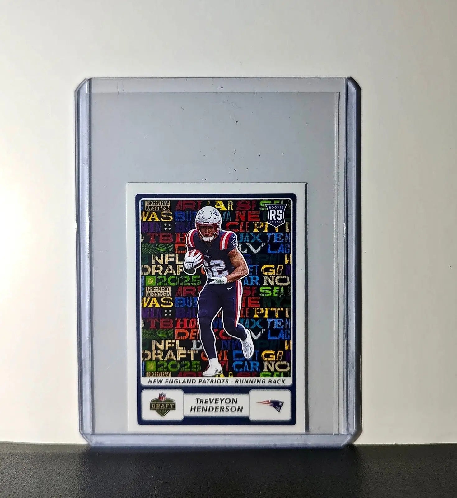 Treveyon Henderson Rookie 2025 Panini NFL #559 Draft Sticker