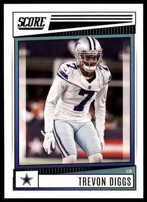 Trevon Diggs 2022 Score #228 Dallas Cowboys - Football Card Single