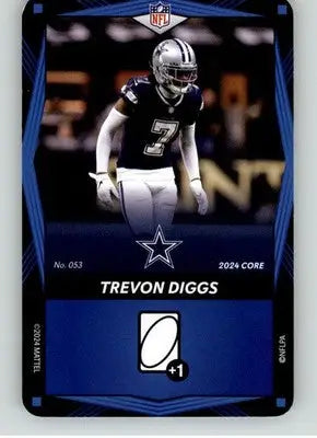 Trevon Diggs - 2024 UNO Elite Core Edition - Blue - #053 - Football - Football Card Single