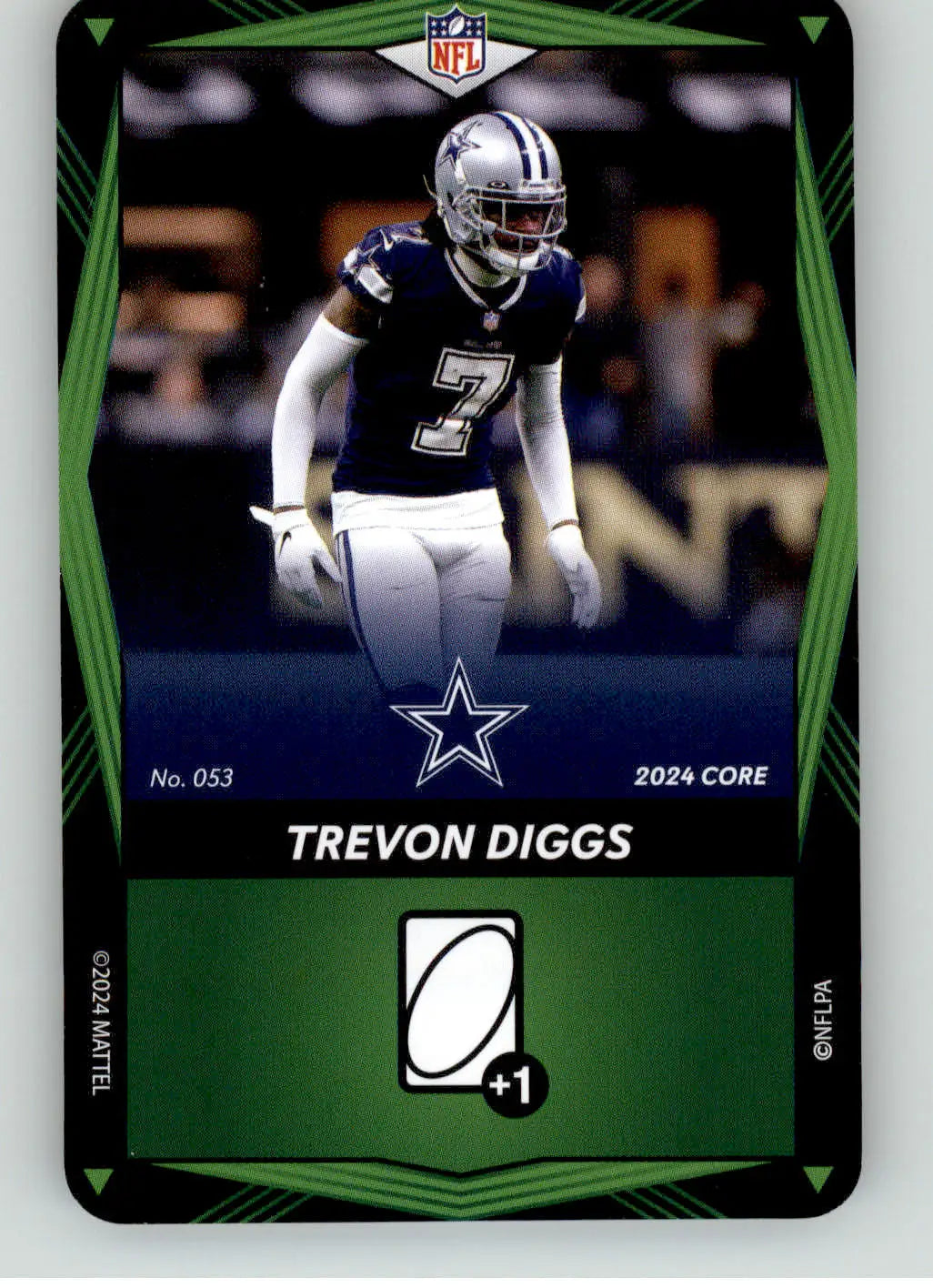 Trevon Diggs - 2024 UNO Elite Core Edition - Green - #053 - Football - Football Card Single