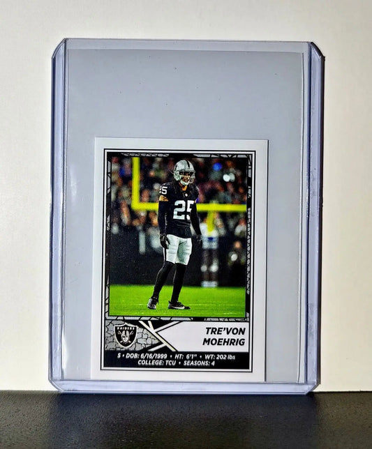Tre’von Moehrig 2024 Panini NFL Sticker #279 Las Vegas Raiders - Football Card Single