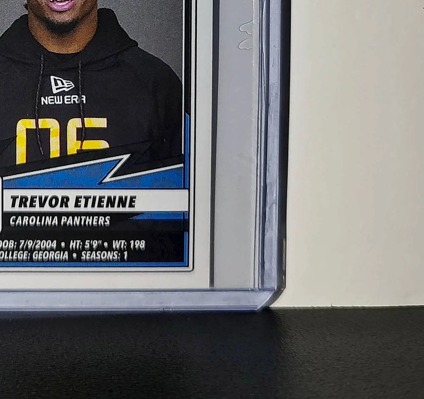 Trevor Etienne Rookie 2025 Panini NFL #445 Sticker Panthers