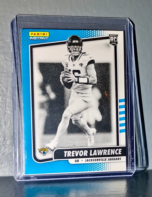 Trevor Lawrence 2021 Panini NFL Black and White Rookies #1 Card 1/2728 - Football Card Single