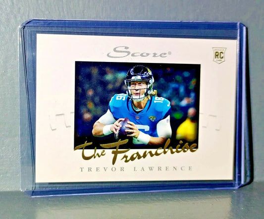 Trevor Lawrence 2021 Panini NFL Score The Franchise #F15 Rookie Card 1/1966 - Football Card Single