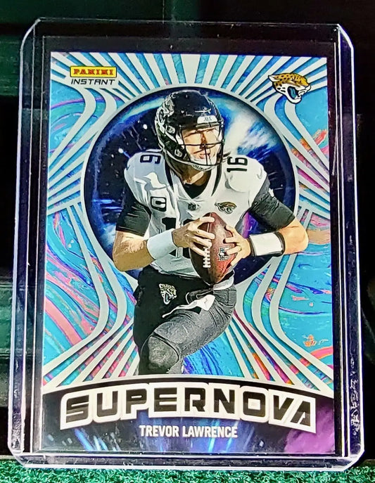 Trevor Lawrence 2022 Panini NFL Instant Supernova #11 Football Card 1/1523 - Football Card Single