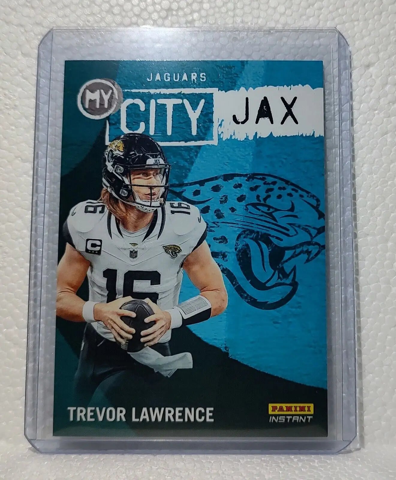 Trevor Lawrence 2023 Panini NFL #11 My City Football Card Jaguars 1/344 - Football Card Single