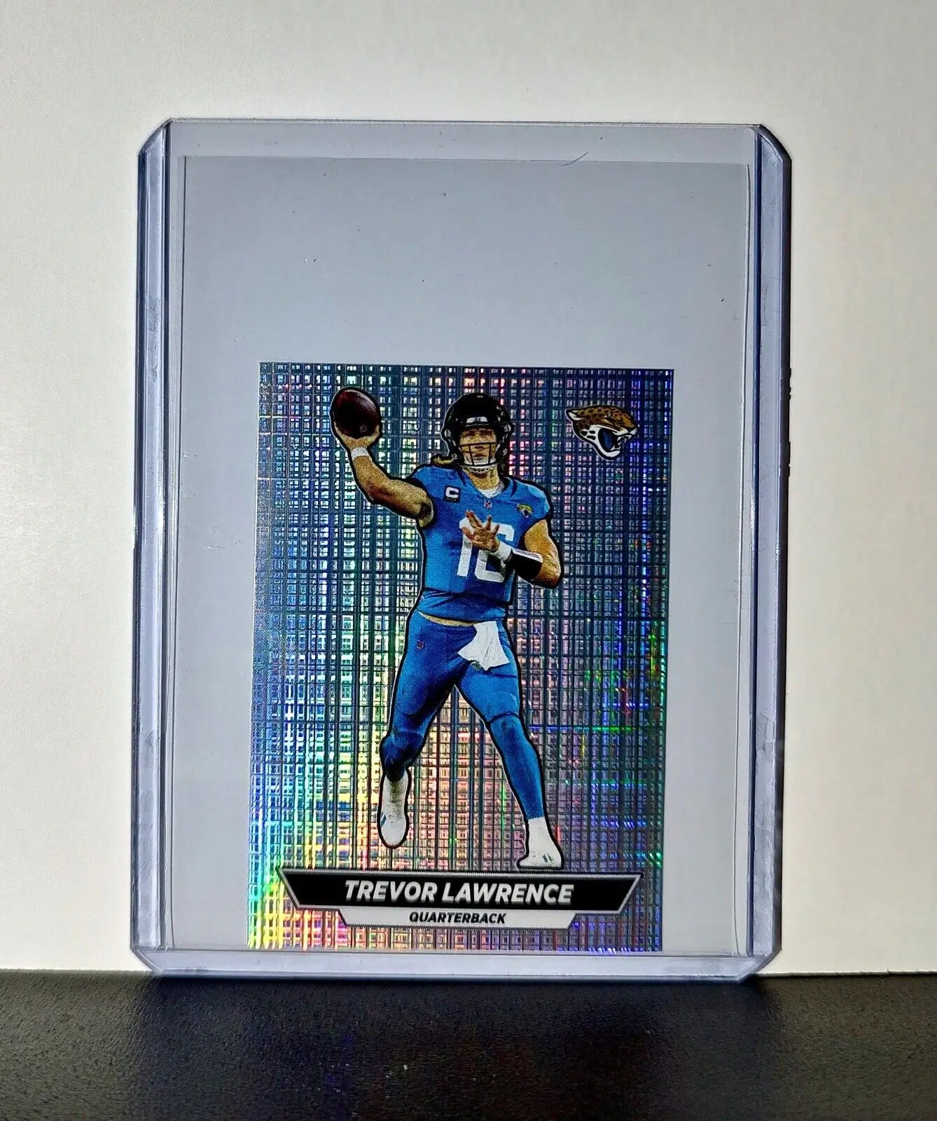 Trevor Lawrence 2024 Panini NFL Sticker #216 Foil Jacksonville Jaguars
