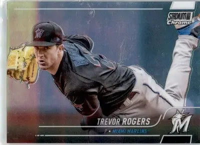 Trevor Rogers - 2022 Stadium Club Chrome - #104 - Baseball - Baseball Card Single