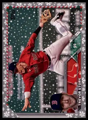 Trevor Story 2023 Topps Holiday Metallic #H34 Boston Red Sox