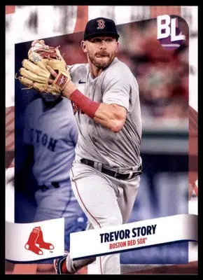 Trevor Story 2024 Topps Big League #42 Boston Red Sox - Baseball Card Single