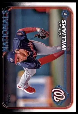 Trevor Williams 2024 Topps Update #US177 Washington Nationals - Baseball Card Single