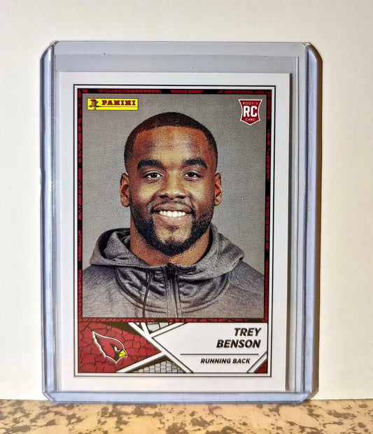 Trey Benson 2024 Panini NFL #92 Rookie Sticker Card Arizona Cardinals - Football Card Single