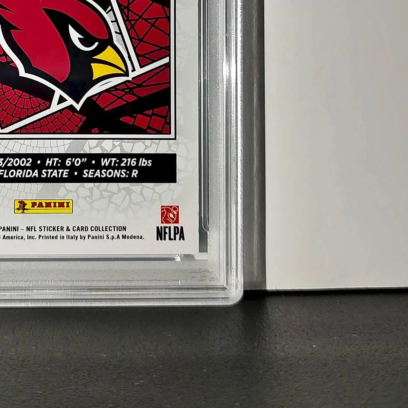 Trey Benson Rookie 2024 Panini Sticker Collection 255/349 #92 Blue Foil PSA 8 - Other