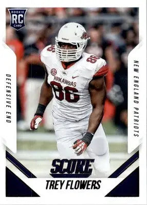 Trey Flowers - 2015 Score - #423 - RC Football - Football Card Single