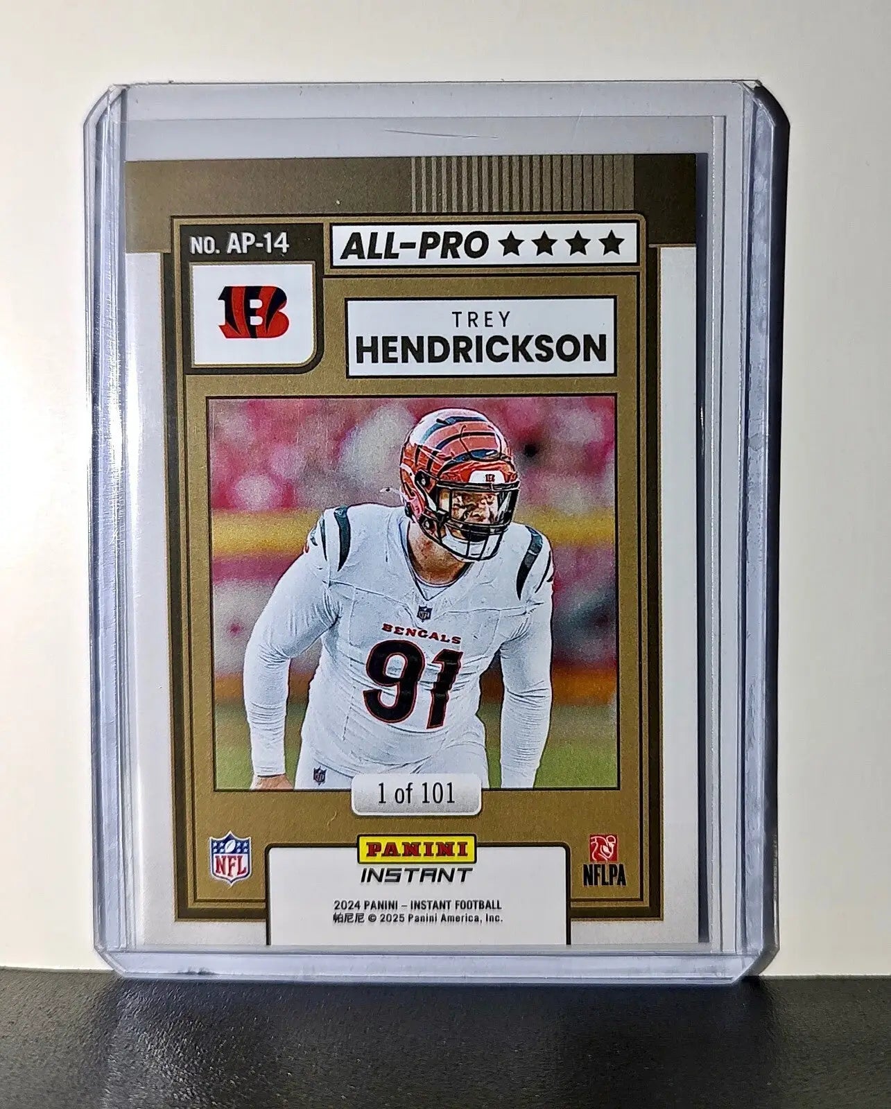 Trey Hendrickson 2024 All-Pro Panini NFL #14 Football Card Bengals 1 of 101 - Football Card Single