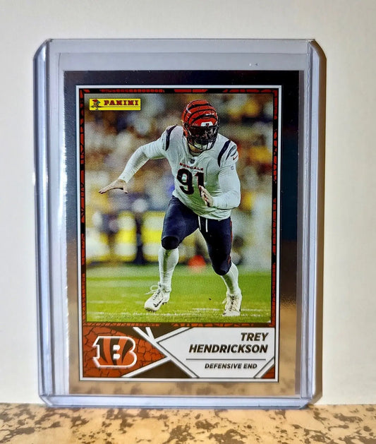 Trey Hendrickson 2024 Panini NFL #49 Silver Foil Sticker Card Cincinnati Bengals - Football Card Single