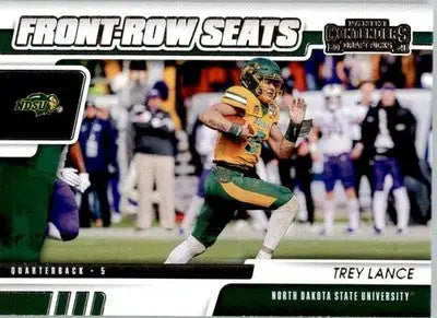 Trey Lance - 2021 Panini Contenders Draft Picks - #7 - Front-Row Seats Football - Football Card Single
