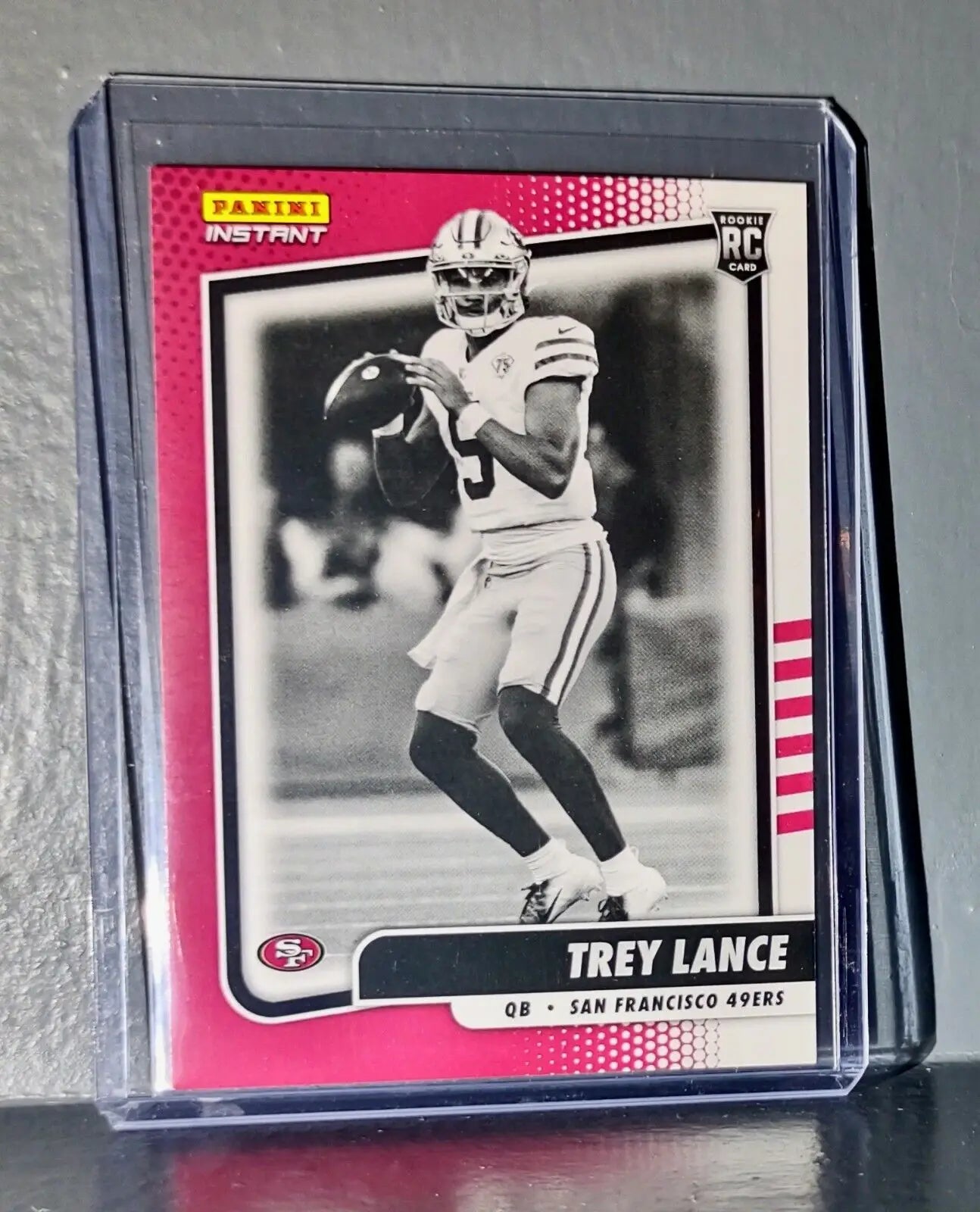 Trey Lance 2021 Panini NFL Black and White Rookies #3 Card 1/2728 - Football Card Single