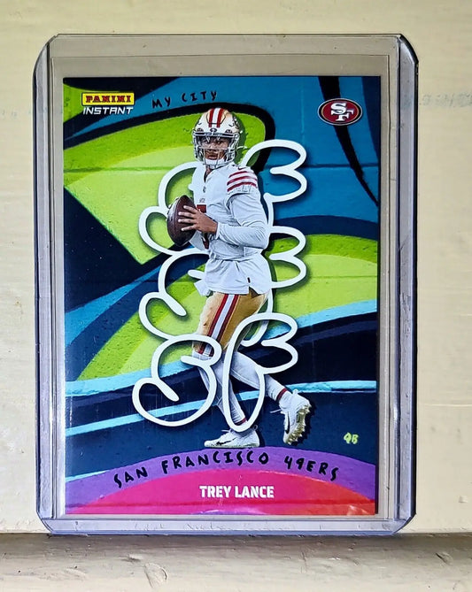 Trey Lance 2022 Panini NFL MyCity #28 Football Card 1/1860 - Football Card Single