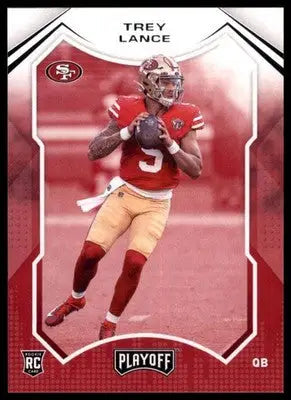 Trey Lance Rookie 2021 Panini Playoff #203 San Francisco 49ers - Football Card Single