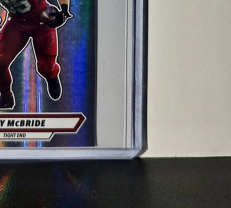 Trey McBride 2025 Panini NFL #501 Foil Sticker Arizona Cardinals