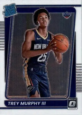 Trey Murphy III - 2021-22 Donruss Optic - #178 - RC Basketball - Basketball Card Single